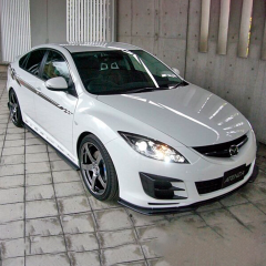 Комплект сплиттеров "KENSTYLE" для Mazda 6 GH (передний сплиттер спорт дорестайлинг 2008-2011)