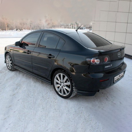 Накладки на пороги "GT" для Mazda 3 купить недорого с доставкой в Томск