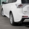 Накладки на пороги "Broomer Design" для Mitsubishi Outlander (3rd generation)(2012-2014) купить недорого с доставкой в Томск