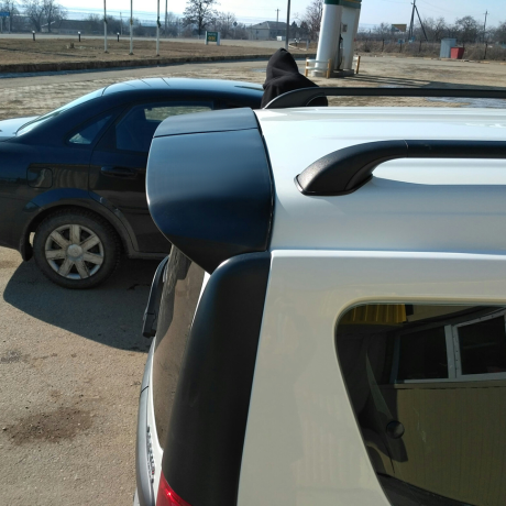 Спойлер двухсоставной, широкий "Фанат" для L@DA L@ЯGUS (2012-2021) купить недорого с доставкой в Томск