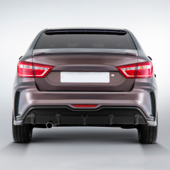 Бампер задний под насадку на глушитель &quot;Xmug&quot; для L@DA Vesт@