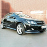 Накладки на пороги "GT" для Opel Astra H (3D, 5D) купить недорого с доставкой в Томск