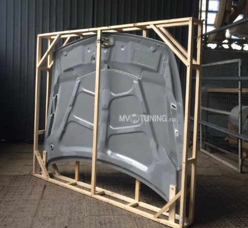 Капот пластиковый "Agressive Sport" var №2 для Honda Accord VIII (2008-2013) купить недорого с доставкой в Томск