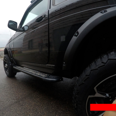 расширители стандартных арок колес f03 для L@DA legend 3 дв. и 5 дв. купить недорого с доставкой в Томск