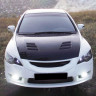 Капот "Mugen Style Type-R" для Honda Civic 4d (2006-2012) купить недорого с доставкой в Томск