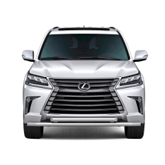 Защита переднего бампера двойная d63/63мм (НПС) LEXUS 450D (2015-н.в.)